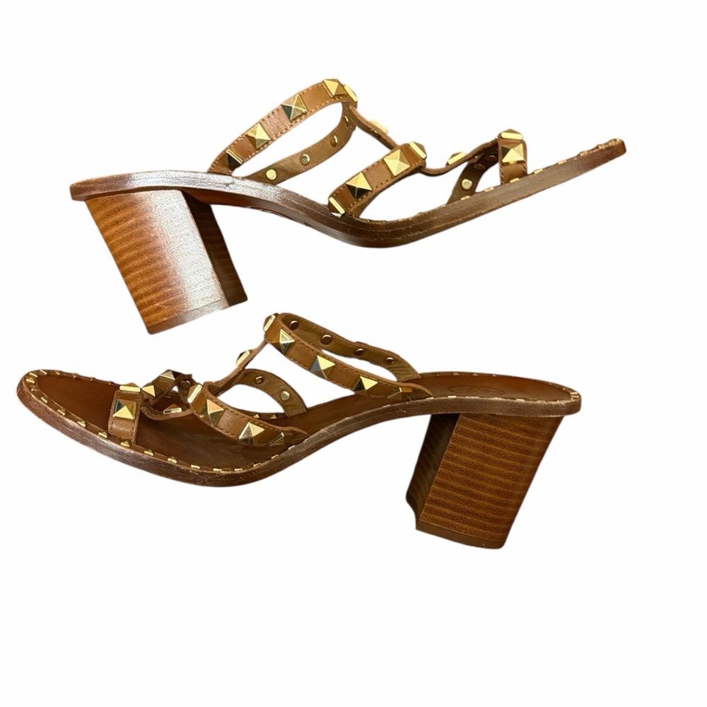 Ash Brown Studded Multi-Strap gladiator Women's Sandals size 40 - Picture 6 of 7